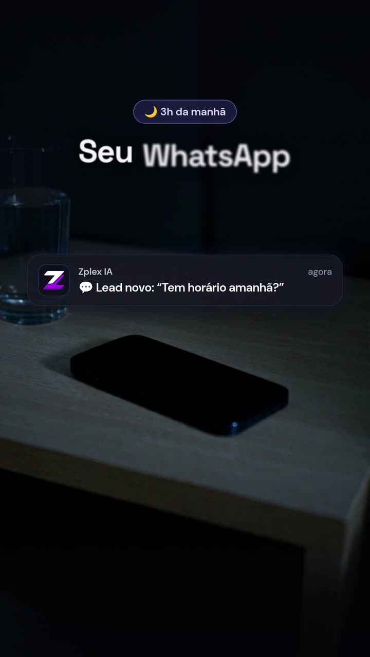Zplex · atendimento com IA no WhatsApp
